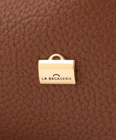 LA BAGAGERIE ソフトシュリンク2WAYハンドバッグ small
