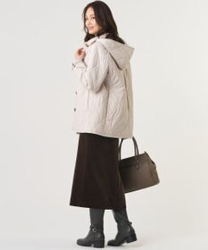 J.PRESS LADIES 【シーンレスに活躍・2way】プレミアムBasic キルティング コート