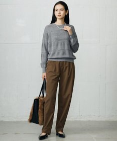 自由区 L ファインコットンウール ニット