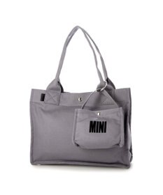 UNBILLION カシュカシュ cachecache / フロッキーポーチ付きキャンバストート