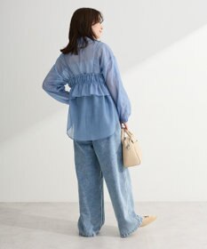 Green Parks 【WEB限定】ＳＥＴ２点フリルビスチェ＋シャツチュニックⅡ