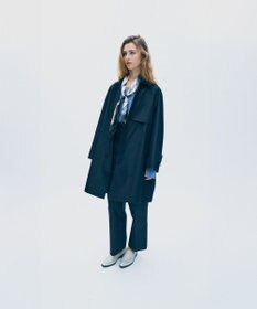 uncrave チノギャバジン ミドルトレンチコート