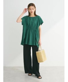 Green Parks 変形ストライプジャガードチュニック