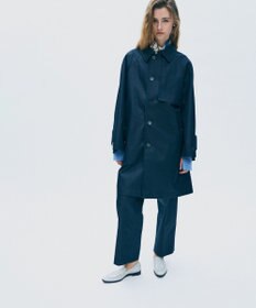 uncrave チノギャバジン ミドルトレンチコート