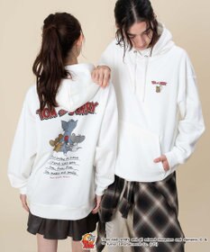 WEGO 【ユニセックス着用ITEM/25年秋冬新作】TOMandJERRYグラフィックプルオーバー