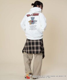 WEGO 【ユニセックス着用ITEM/25年秋冬新作】TOMandJERRYグラフィックプルオーバー