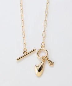 Phoebe ハートプレートチョーカーネックレス　ゴールド/40cm