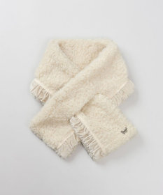 AURORA 【 ANNA SUI（アナ スイ）】エコファー差込みマフラー(WASH)