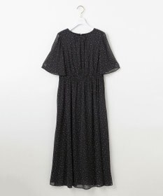 ANY SIS 【洗える】シアーパターン ワンピース