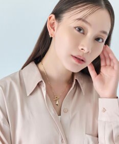 Phoebe ハートプレートチョーカーネックレス　ゴールド/40cm