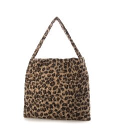 UNBILLION カシュカシュ cachecache / レオパードループツイードワンショルダートート