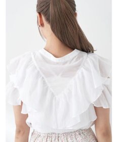 earth music&ecology ２ＷＡＹフリルブラウス