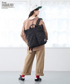 ROOTOTE 8457【スヌーピー】IP.セオルー.パフ.ピーナッツ-0R