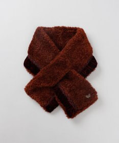 AURORA 【 ANNA SUI（アナ スイ）】エコファー差込みマフラー(WASH)