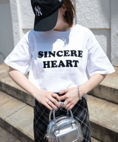 WEGO リボンデザイングラフィックショートT