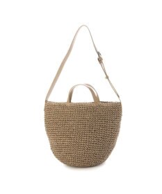 UNBILLION カシュカシュ cachecache / 丸底バケットクロッシュ2wayトート カゴバッグ