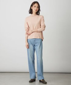 J.PRESS LADIES L 【洗える】BASIC STRETCH DENIM ボーイフィット デニム