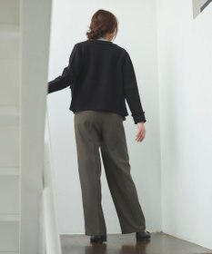 Feroux 【ONWARD CROSSET MAG掲載】ツイードライクニット ジャケット