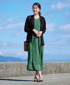 Tiaclasse 【新色追加・UVケア・接触冷感】“やみつき”着ながしロングカットソーカーデ