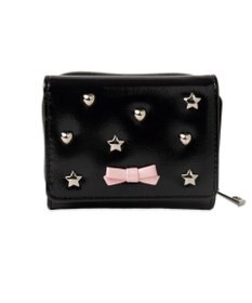 WEGO スタッズリボンウォレット