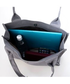 UNBILLION カシュカシュ cachecache / フロッキーポーチ付きキャンバストート