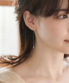 Phoebe 【K10】スウィングビジューアメリカンピアス