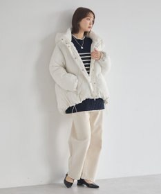 earth music&ecology 2WAYパファーブルゾン