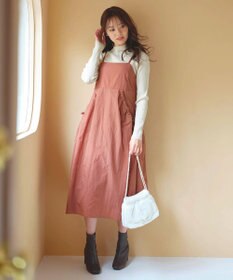 Feroux 【洗える】ニットセット キャミソールワンピース