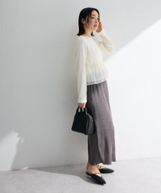 Green Parks オーガンジービスチェドッキングプルオーバー