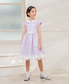 組曲 KIDS 【150-160㎝】チュールドット ドレス
