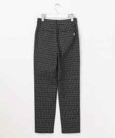 23区GOLF 【WOMEN】裏起毛ジャージーパンツ ストレッチ モノグラム 上品スタイル