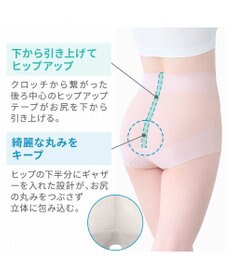 BRADELIS New York 【Yukine inc. 】ゆきねえモアソフト快適ショーツ25 接触冷感 補整 補正下着 深め ハイウエスト