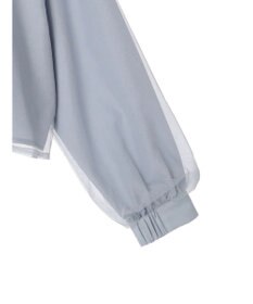 earth music&ecology チュールレイヤードシャツ