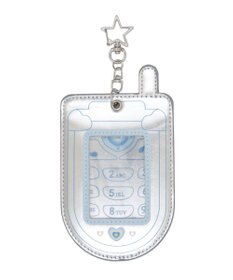 WEGO 【痛バ＆推し活グッズ】シャイニーガラケーカードホルダーキーホルダー