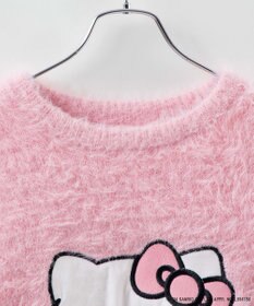 WEGO 【サンリオ】HELLOKITTYコラボシャギーニット