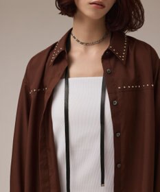 GRACE CONTINENTAL メタルホットフィットシャツ