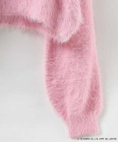 WEGO 【サンリオ】HELLOKITTYコラボシャギーニット