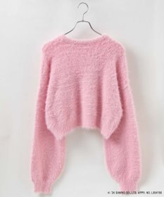 WEGO 【サンリオ】HELLOKITTYコラボシャギーニット