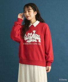 Green Parks １０１匹わんちゃん／プリント裏毛スウェット