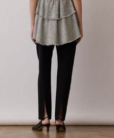 GRACE CONTINENTAL ストレッチテーパードパンツ