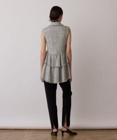 GRACE CONTINENTAL ストレッチテーパードパンツ