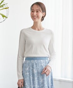 自由区 【XSサイズ～/洗える】レーヨンストレッチ プルオーバーニット