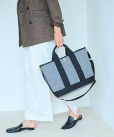 TOPKAPI 【Breath TOPKAPI】イタリアンフェルト ショルダー付 A4 トートバッグ L