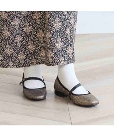 ing アシンメトリーメリージェーンパンプス