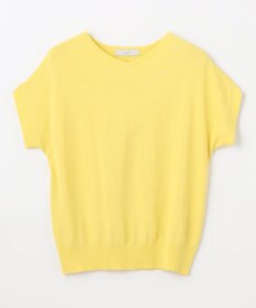 ANY L ハーフスリーブニット