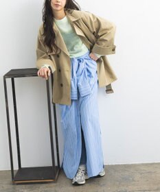 CRAFT STANDARD BOUTIQUE ストライプシャツワンピース