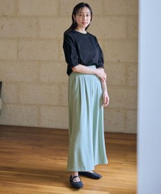 ANY パフスリーブカットソー