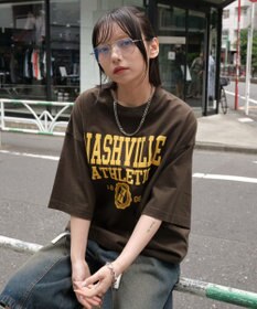 WEGO 【ユニセックス着用ITEM】アクセ付きグラフィックT（SS）