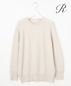 23区 S 【R(アール)】ウールカシミヤ ラグランスリーブ ニット