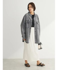 Green Parks ・ＥＬＥＮＣＡＲＥ　ＤＵＥ　デニムロングスリーブシャツ